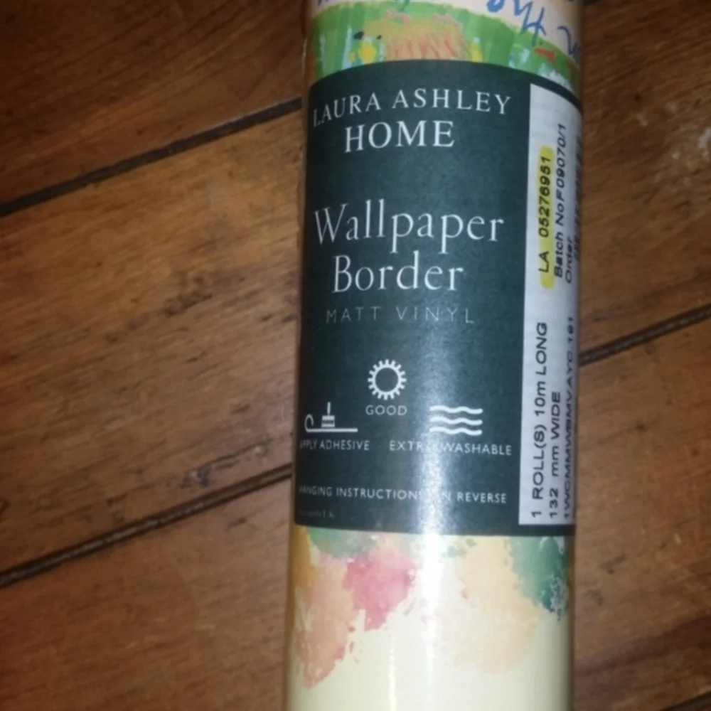 New Laura Ashley 2 Rolls Home Nursery Row Your Boat Wallpaper Border